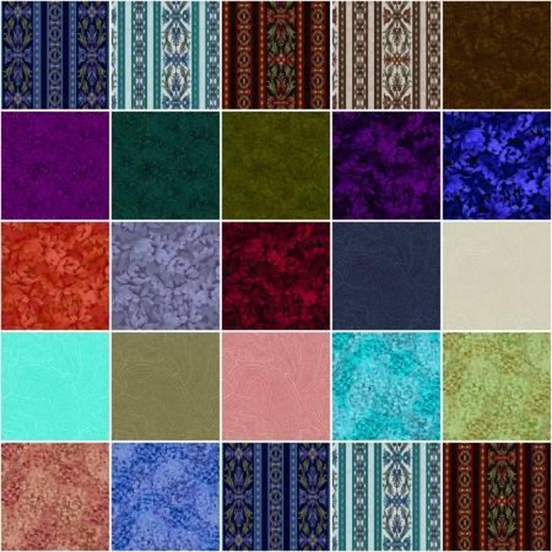 RJR Fabrics, Jinny Beyer, Floral Fantasy, JB900P-25S