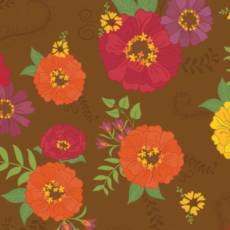 108" Autumn Afternoon -  Brown