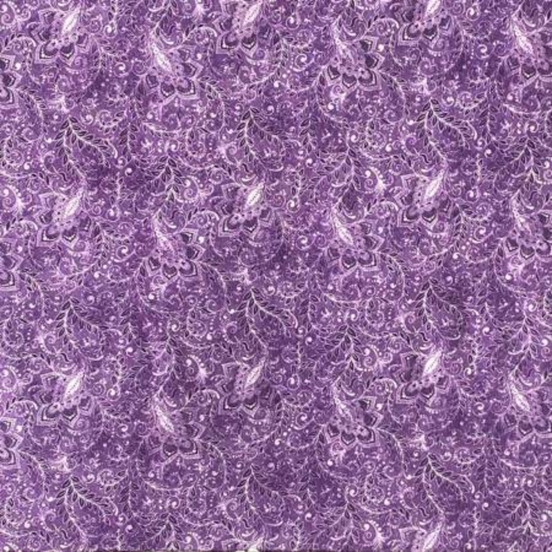 118" wide Mini Jacquard Amethyst