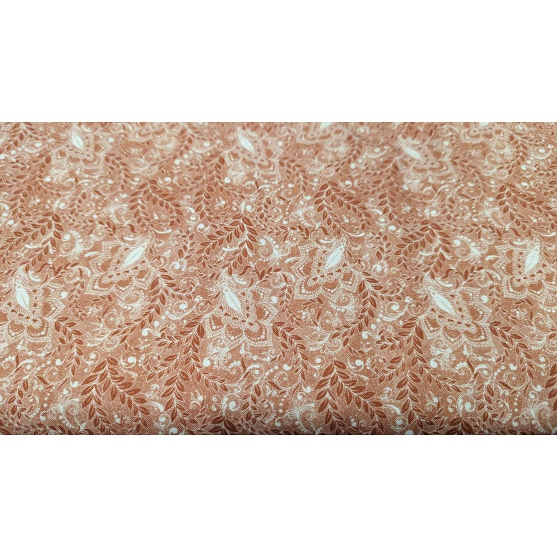 118" wide Mini Jacquard Copper 401-18