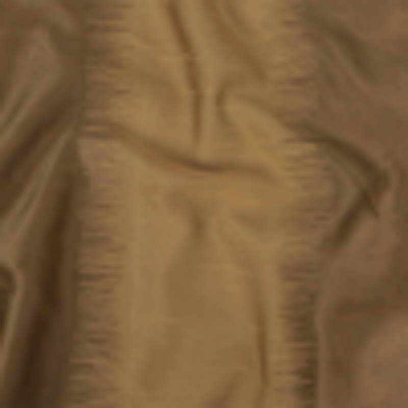 Antique Gold Ikat Stripes Organza and Dupioni Jacquard