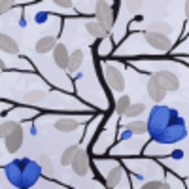 Beige Floral Cotton
