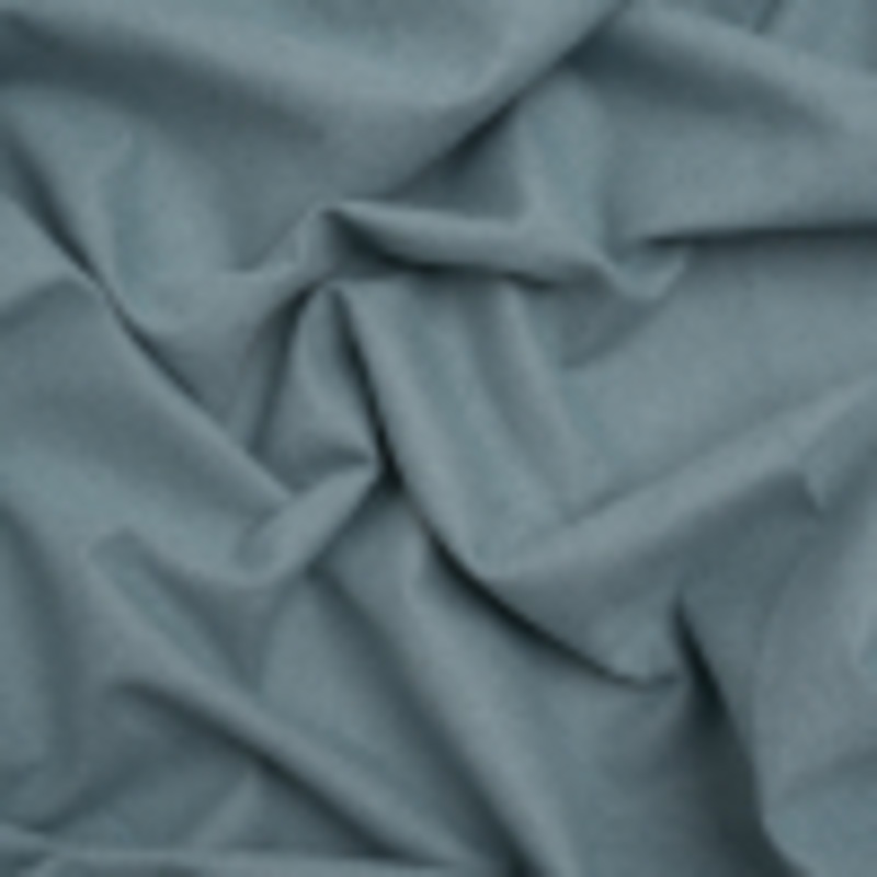 Blackout Brushed Drapery Woven, Flame Retardant - Azure - Iona Collection