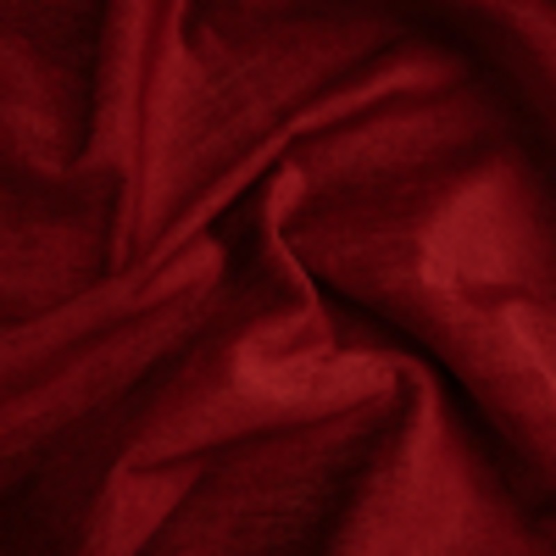 Upholstery Chenille with Latex Backing - Fire Engine - Tonnet Collection
