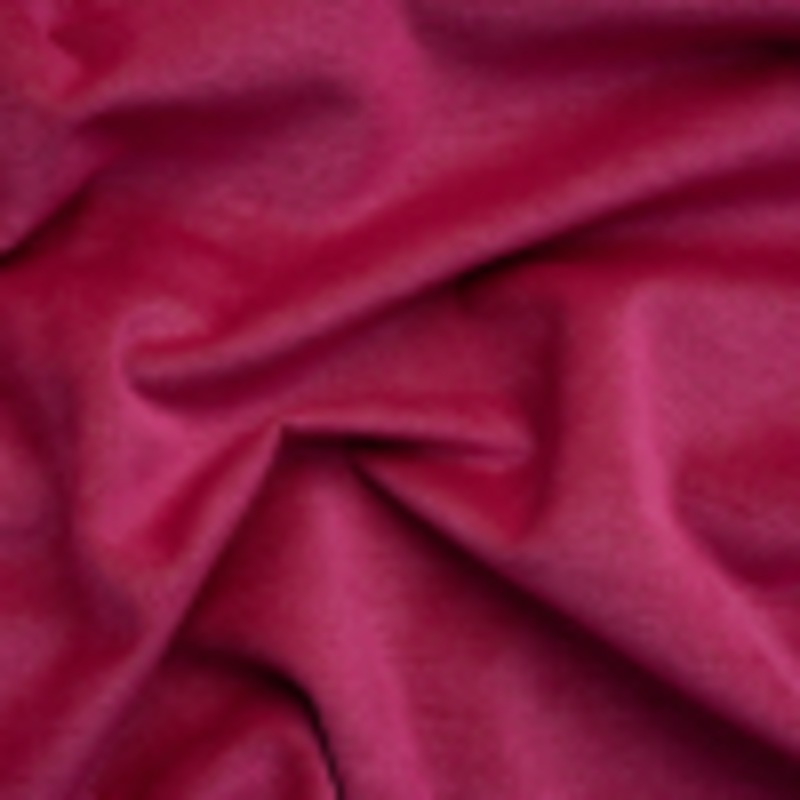 Upholstery Chenille with Latex Backing - Hot Pink - Tonnet Collection