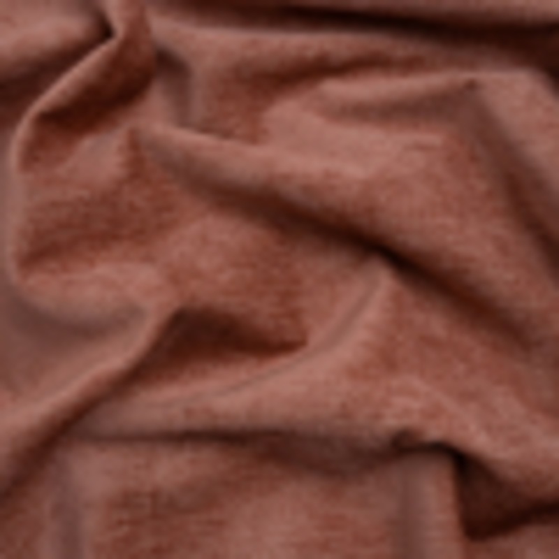 Upholstery Chenille with Latex Backing - Rose - Tonnet Collection