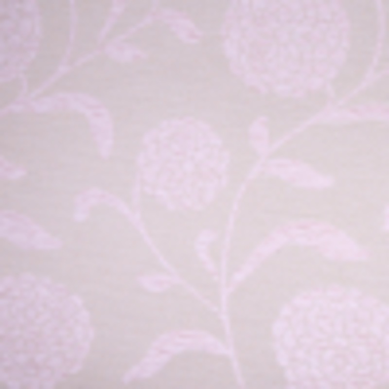 Beige Floral Chenille