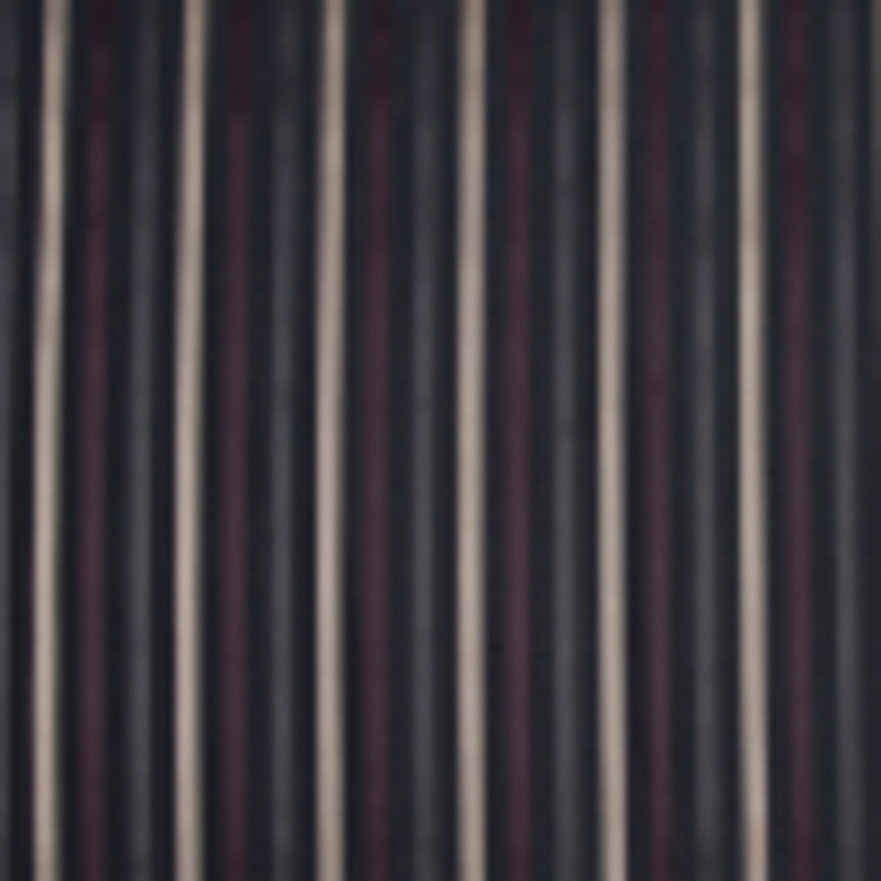 Black/Deep Plum/Dirty Beige Stripes Woven