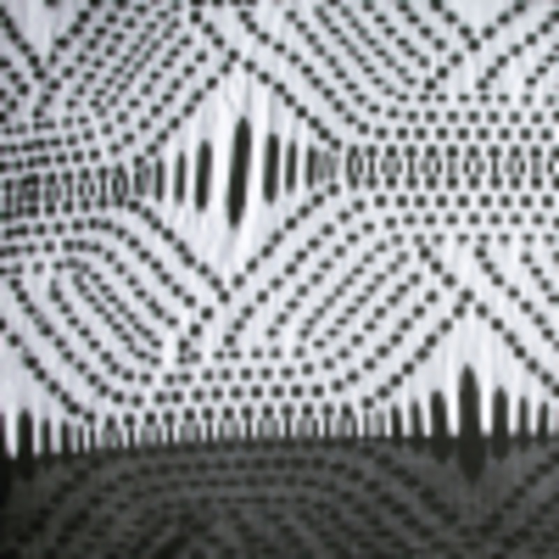 Black Classical Poly Lace Panel