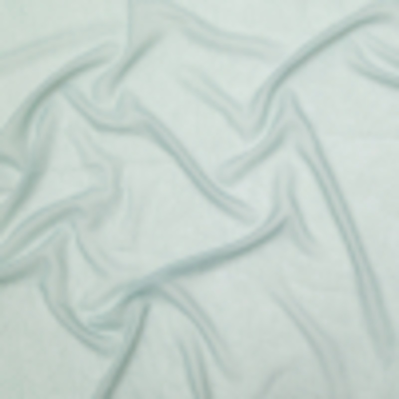 Wrinkled Drapery Sheer Fabric - Aqua - British Imported