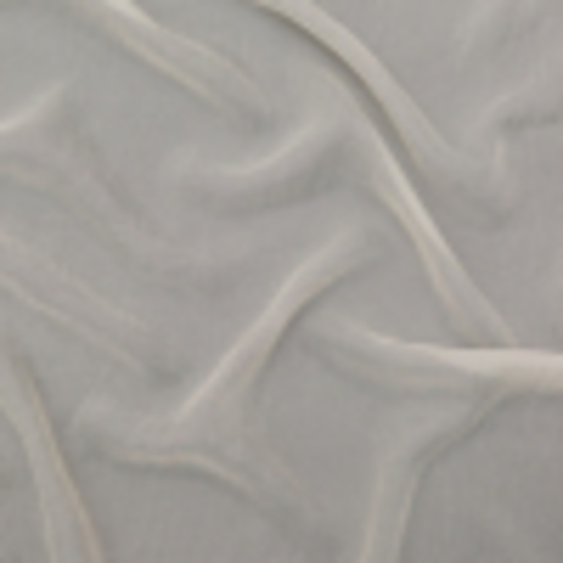Wrinkled Drapery Sheer Fabric - Oyster - British Imported