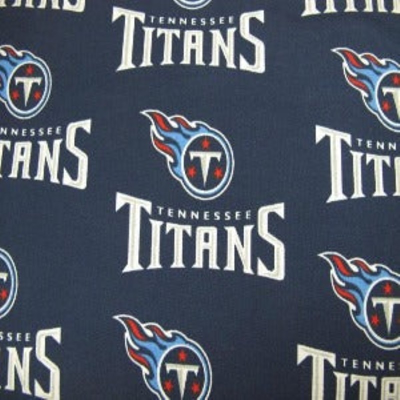 60" Wide NFL Tennessee Titans 100% Cotton #6037D