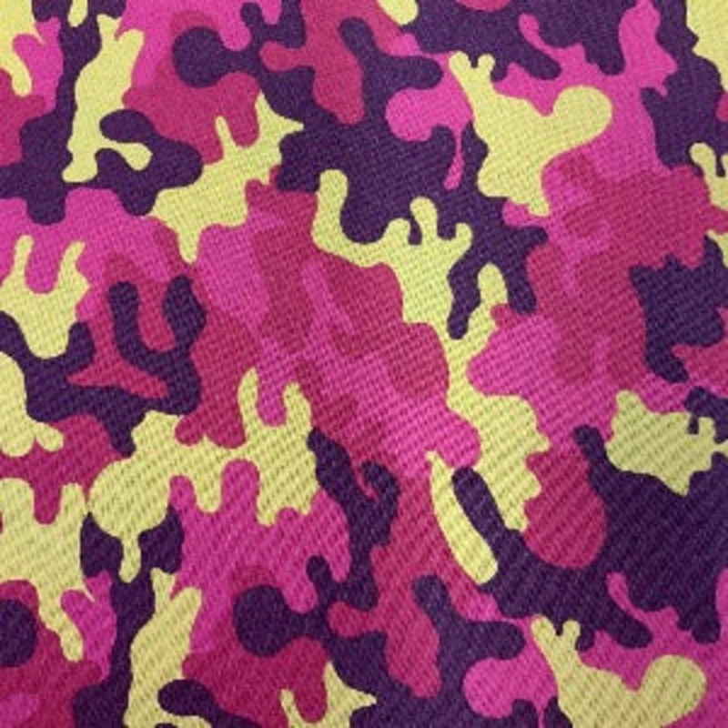 45  Kickin Camo 100% Cotton Blaze