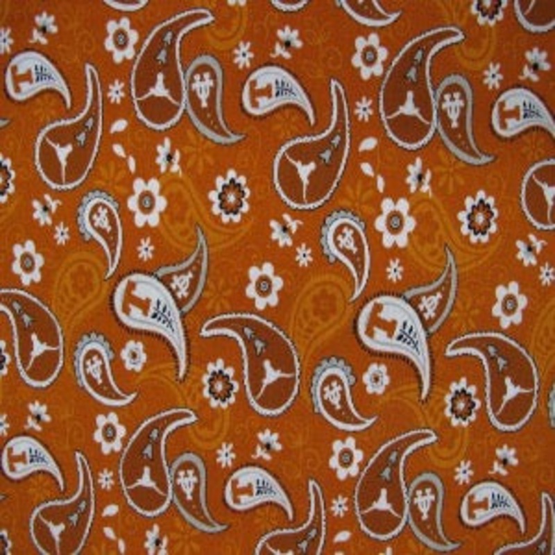 45  University of Texas Paisley #TX-1200
