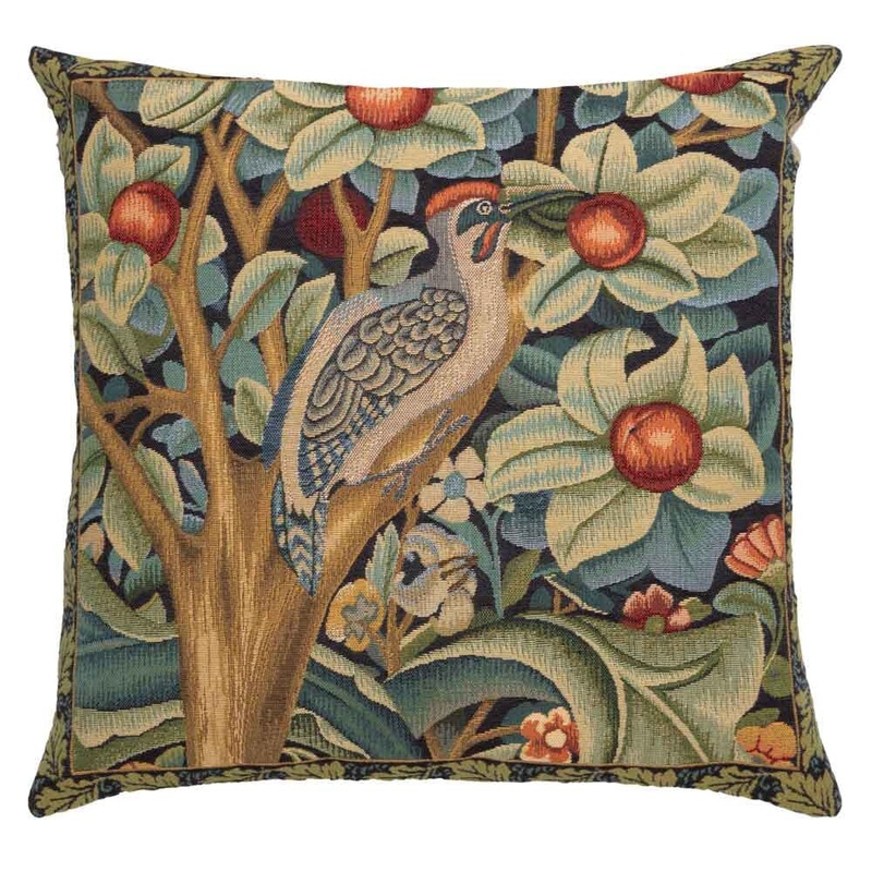 Woodpecker Left Regular Cushion with Feather Filler