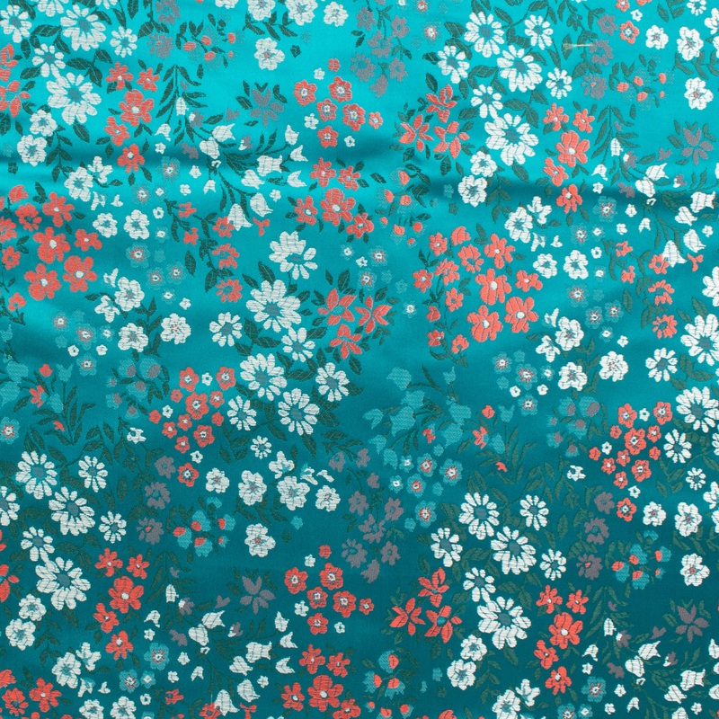 Chinese Brocade - 045 - Teal