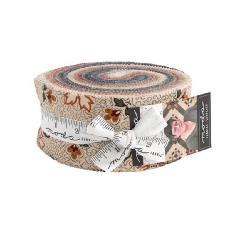 MODA Fluttering Leaves Jelly Roll - 9730JR - Cotton Fabric
