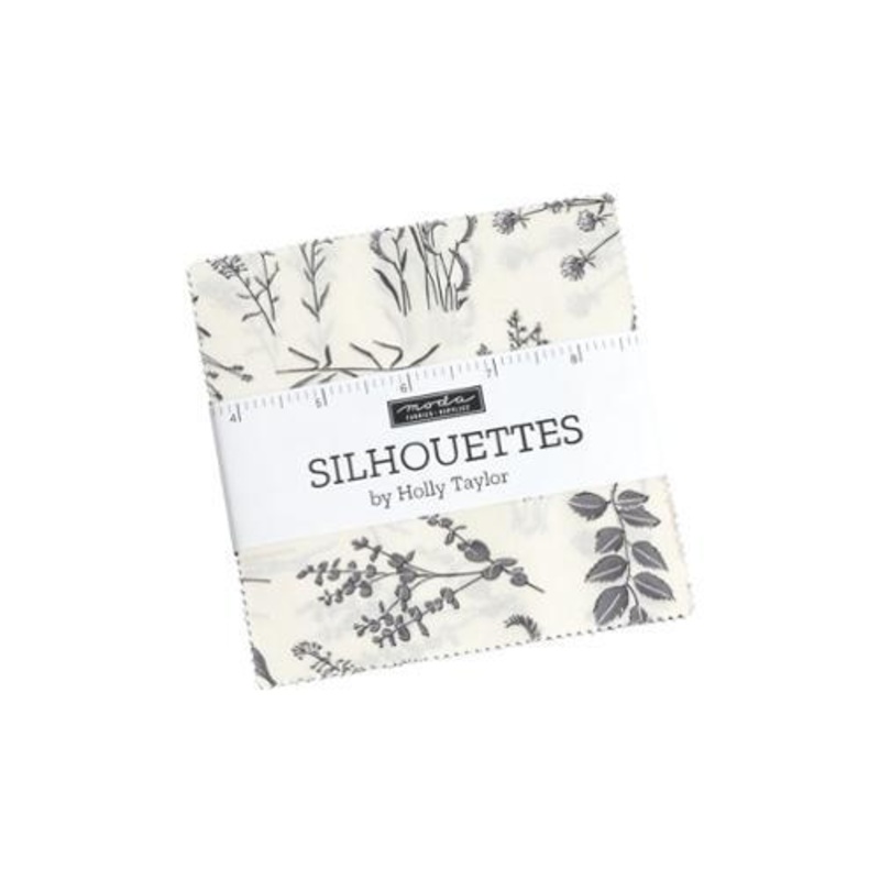 MODA Silhouettes Charm Pack - 6930PP - Precut