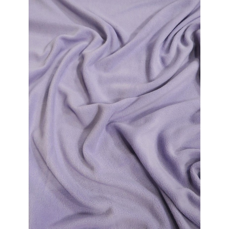 Fleece Fabric Solid / Lavender / 30 Yard Roll