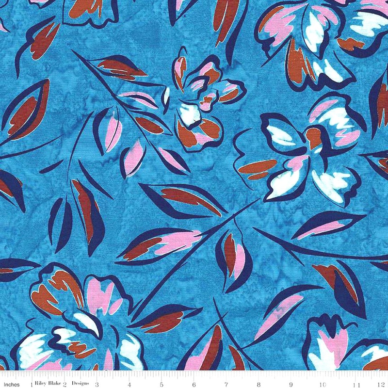 A Nod to Mod Batik BT23060-304 Slate